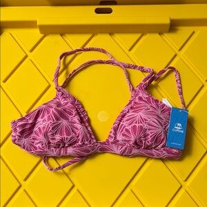 Cupshe Pink Patterned Bikini Top